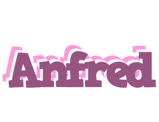 Anfred relaxing logo