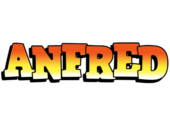 Anfred sunset logo