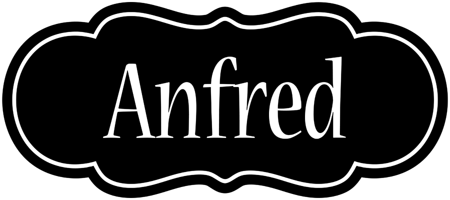 Anfred welcome logo