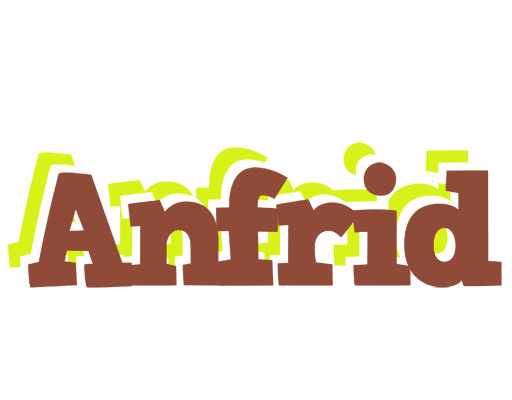 Anfrid caffeebar logo