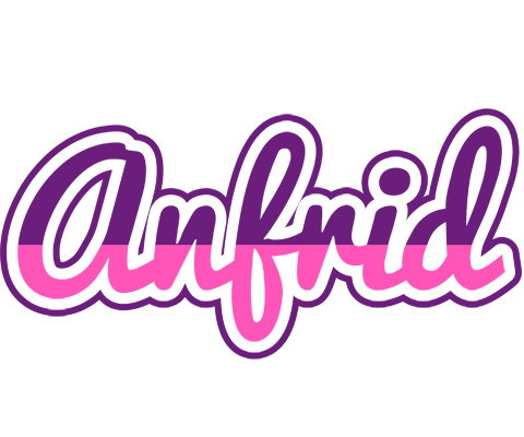Anfrid cheerful logo