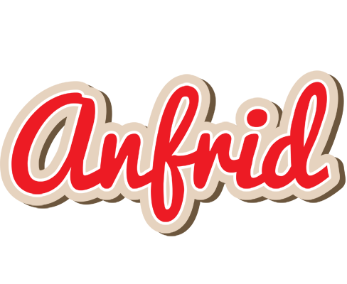 Anfrid chocolate logo