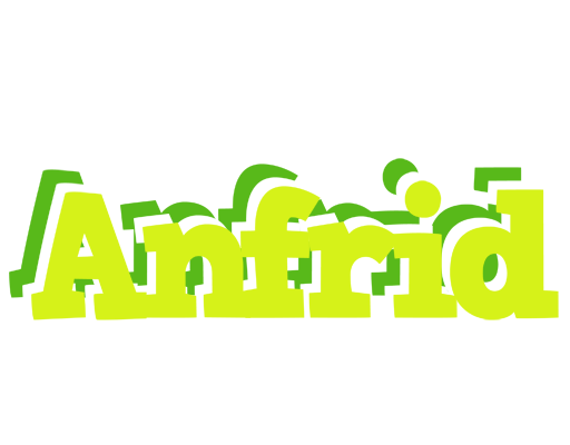 Anfrid citrus logo