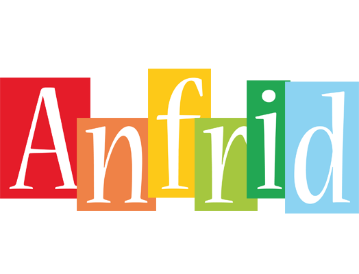 Anfrid colors logo