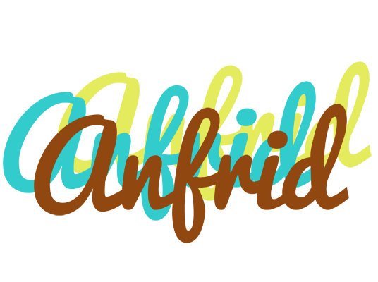 Anfrid cupcake logo