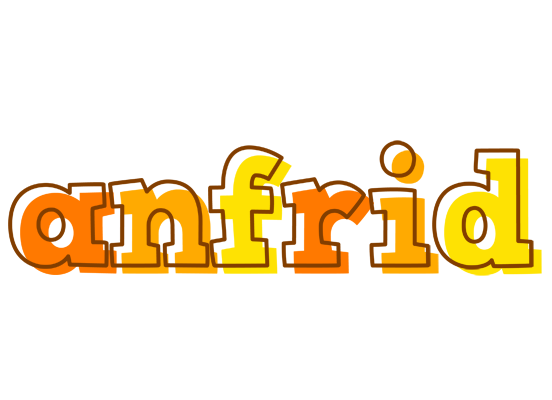 Anfrid desert logo