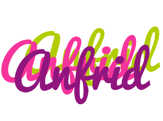 Anfrid flowers logo