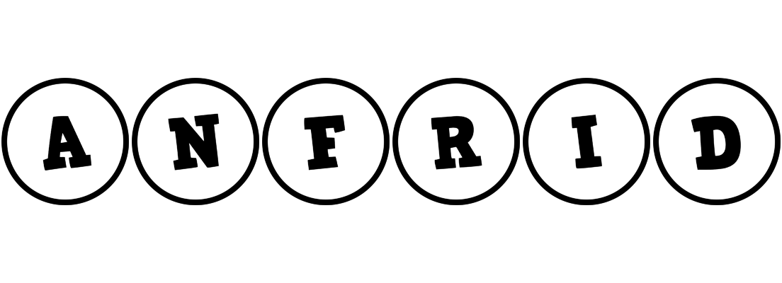 Anfrid handy logo