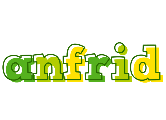 Anfrid juice logo
