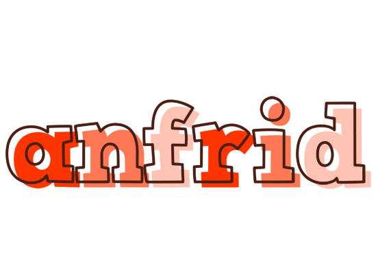 Anfrid paint logo