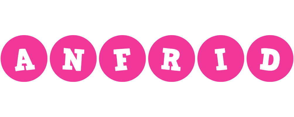 Anfrid poker logo