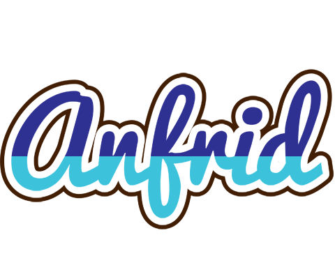 Anfrid raining logo