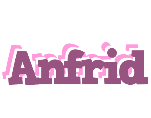 Anfrid relaxing logo