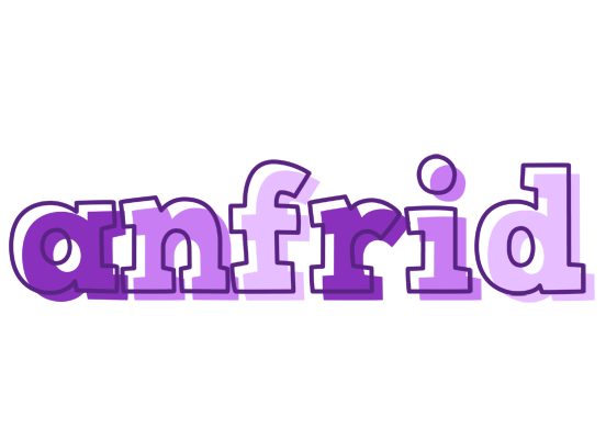 Anfrid sensual logo