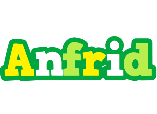 Anfrid soccer logo