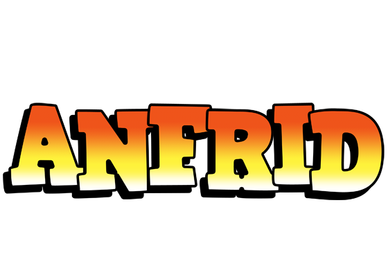 Anfrid sunset logo