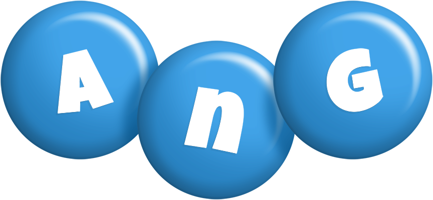 Ang candy-blue logo