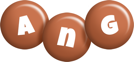 Ang candy-brown logo