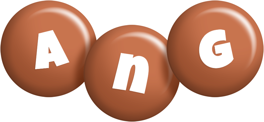 Ang candy-brown logo