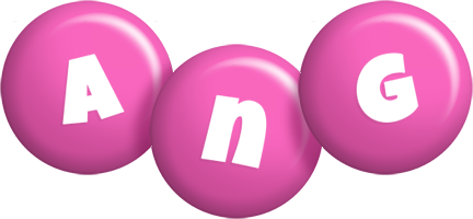 Ang candy-pink logo