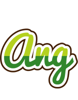 Ang golfing logo