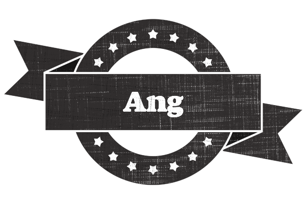 Ang grunge logo
