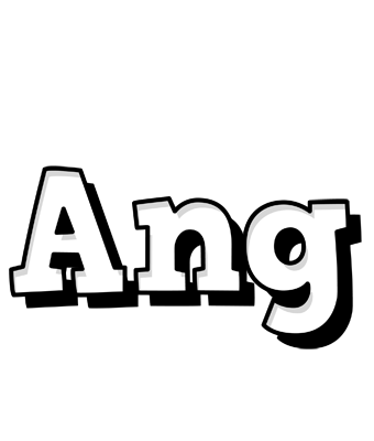 Ang snowing logo