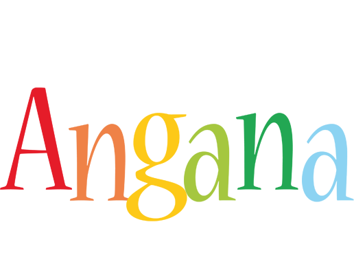 Angana birthday logo