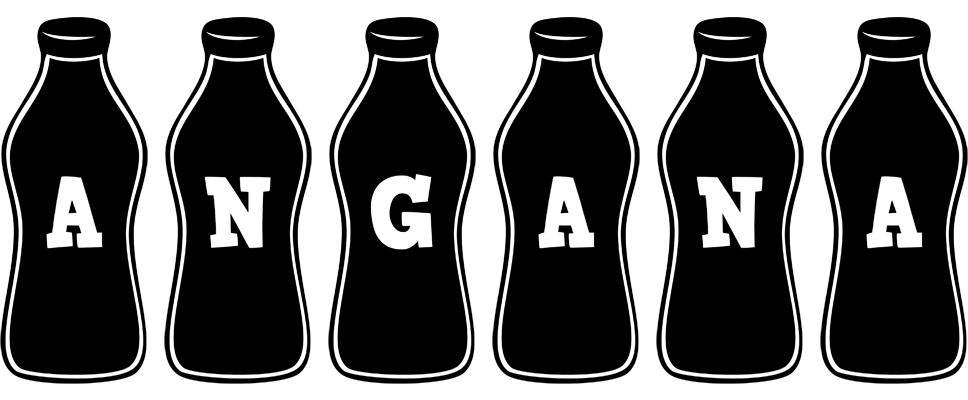 Angana bottle logo
