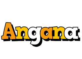 Angana cartoon logo