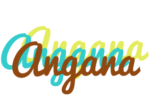 Angana cupcake logo