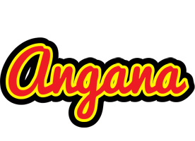 Angana fireman logo