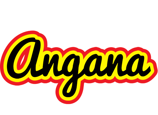 Angana flaming logo