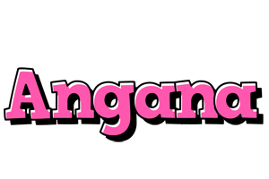 Angana girlish logo