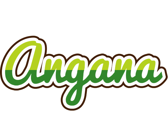 Angana golfing logo