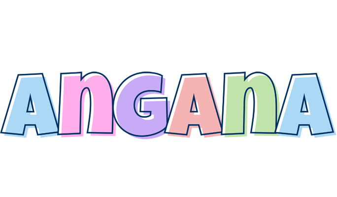 Angana pastel logo
