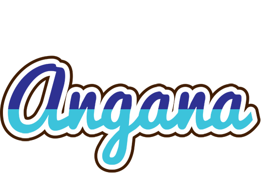 Angana raining logo