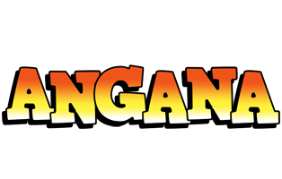 Angana sunset logo