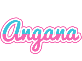 Angana woman logo