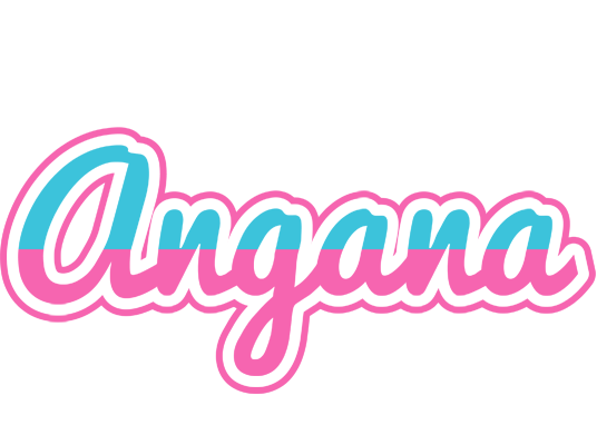 Angana woman logo