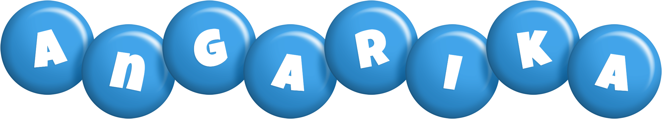 Angarika candy-blue logo
