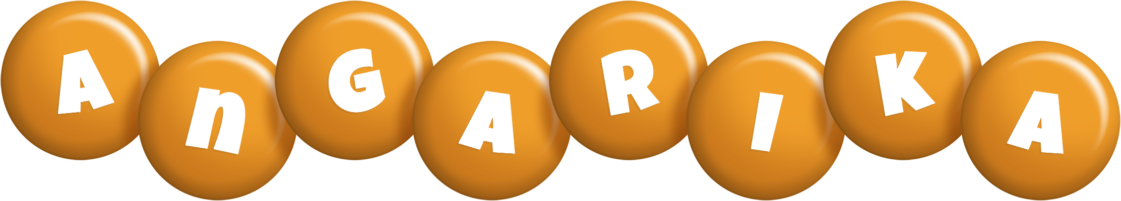 Angarika candy-orange logo