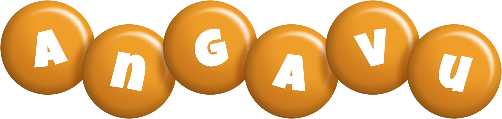 Angavu candy-orange logo