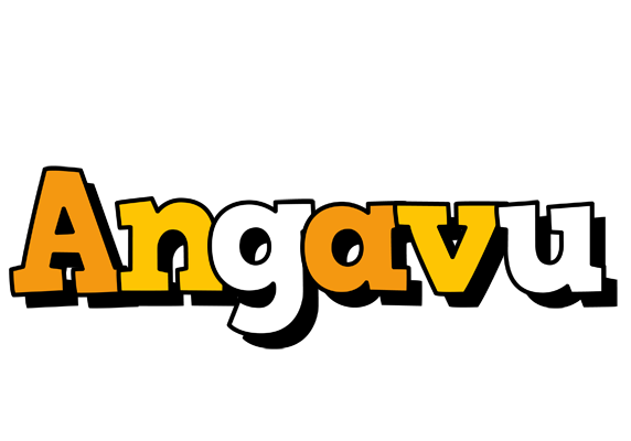 Angavu cartoon logo