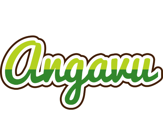 Angavu golfing logo