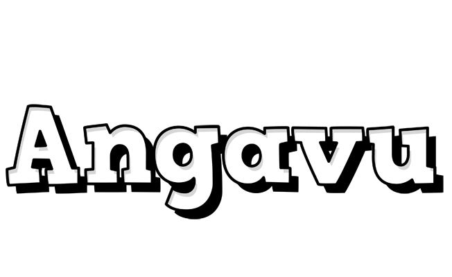Angavu snowing logo