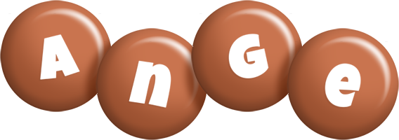 Ange candy-brown logo
