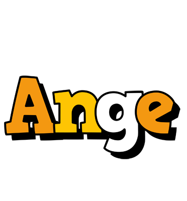 Ange cartoon logo
