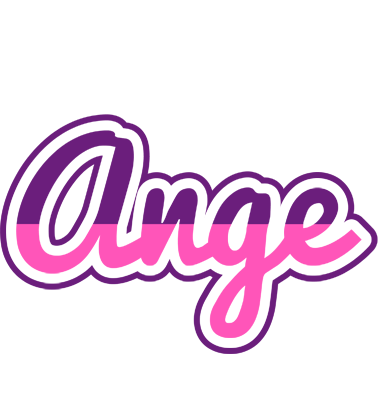 Ange cheerful logo