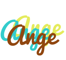 Ange cupcake logo